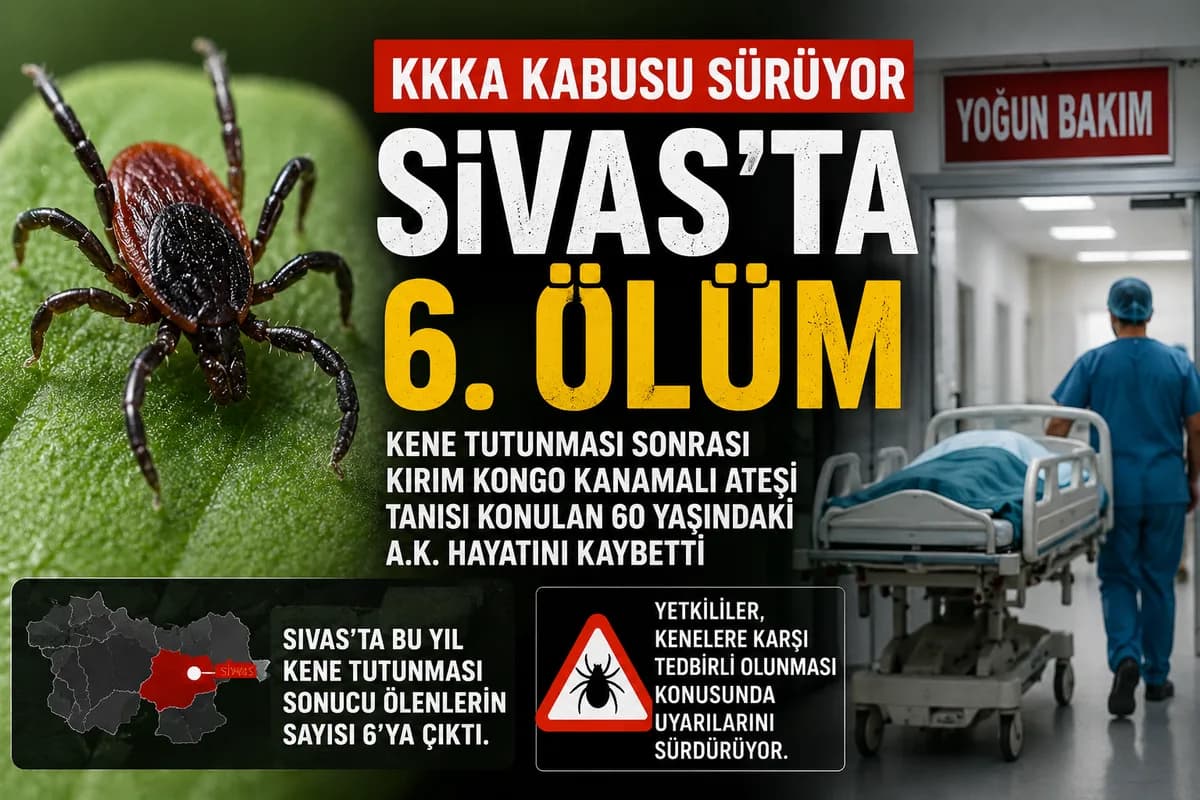 KKKA vakasında Sivas’ta hayatını kaybedenlerin sayısı 6’ya ulaştı