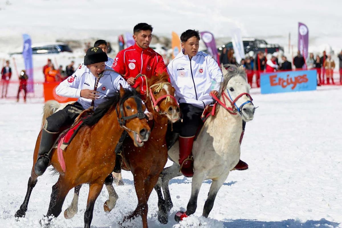 Erciyes’te ‘Kökbörü Oyunları 2026’ Coşkusu