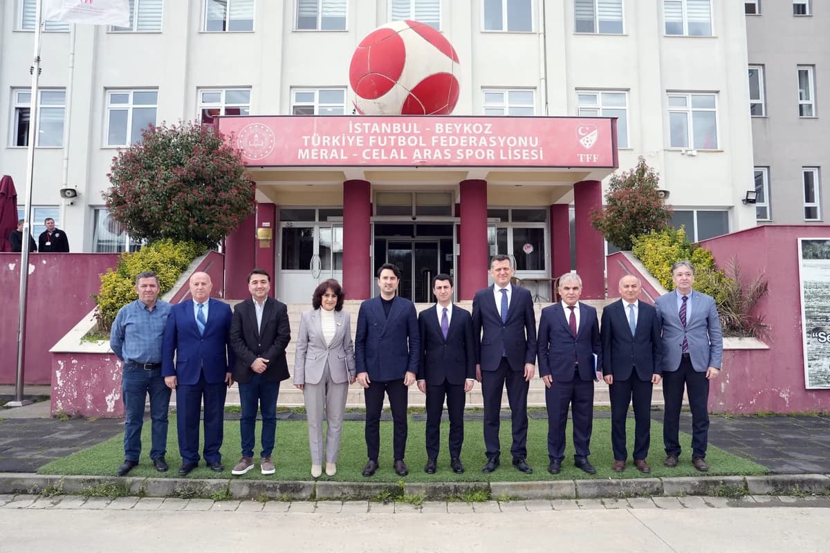 TFF Meral-Celal Aras Spor Lisesi’nde Önemli İncelemeler Yapıldı