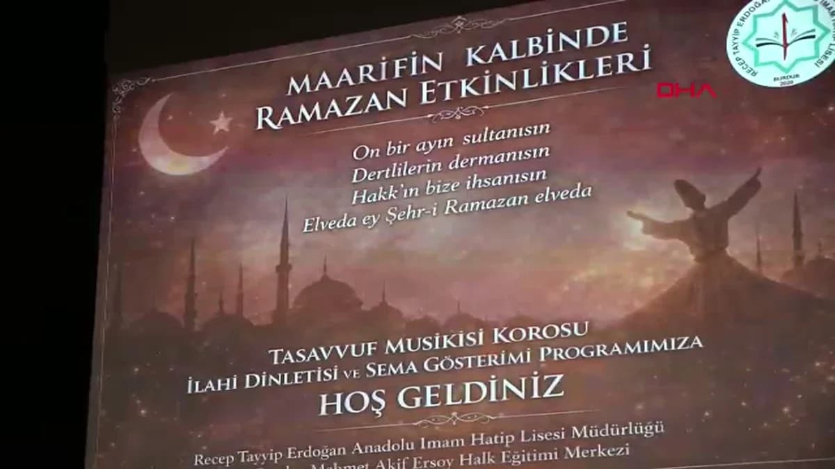 Burdur’da Tasavvuf Musikisi Konseri Coşkusu