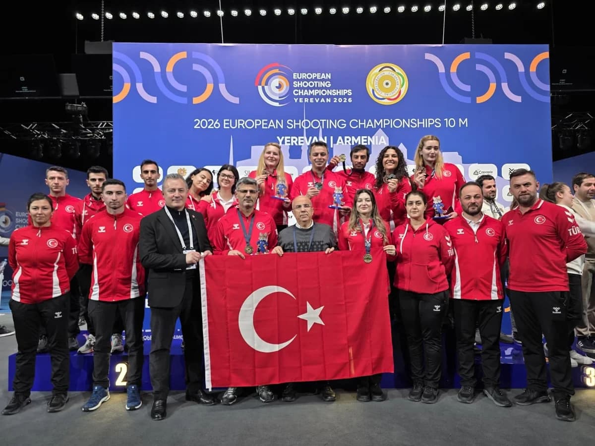 Milli Atıcılarımız Avrupa Şampiyonası’nı 7 Madalya ile Tamamladı