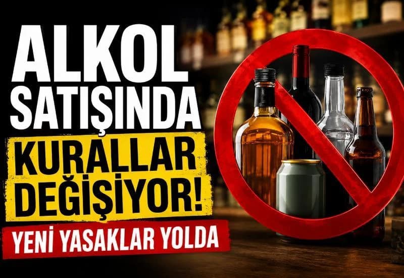 Alkol markalarına vitrin ve raf yasağı geliyor