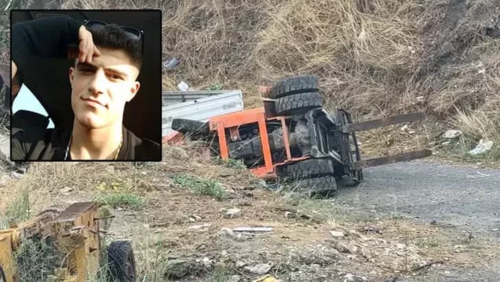 Kağıthane’de forklift devrildi: Yasin Arık (18) yaşamını yitirdi