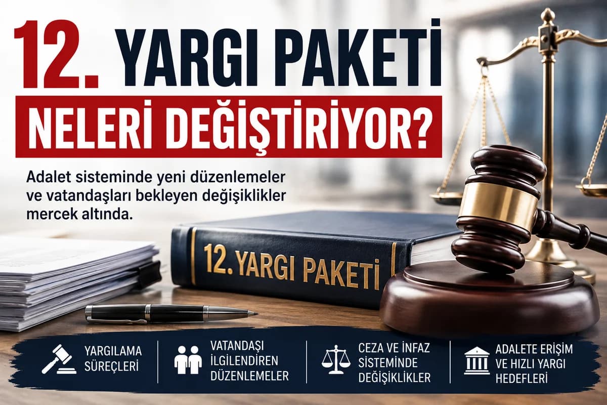 Yeni Yargı Paketiyle Hukukta Hangi Alanlar Yeniden Şekilleniyor?
