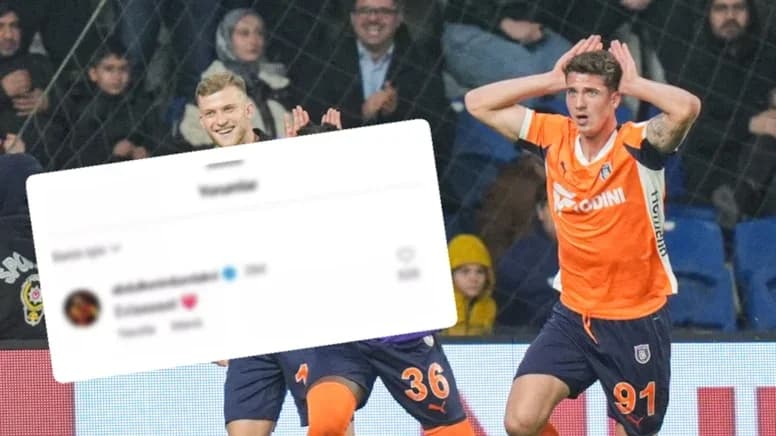 Bertuğ’un gol paylaşımına Abdülkerim Bardakcı’da Evlat Paylaşımı