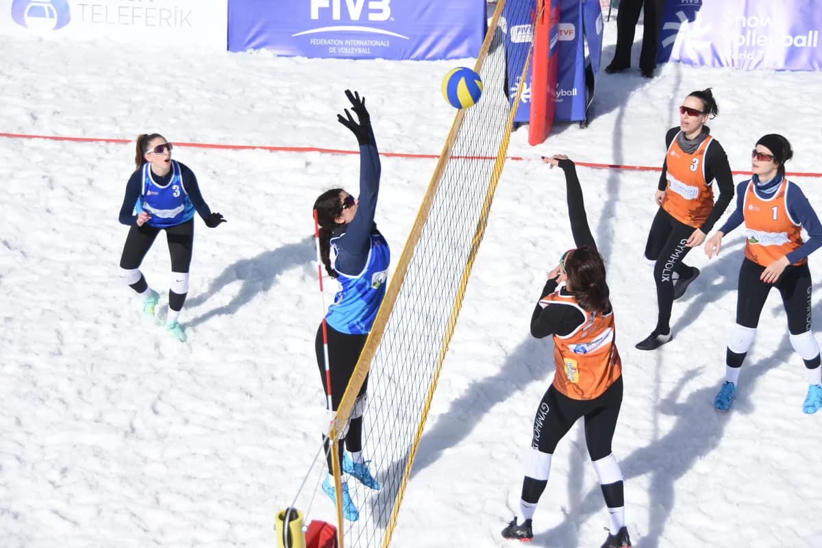 2026 FIVB Kar Voleybolu Dünya Turu Uludağ Etabı Merakla Başladı