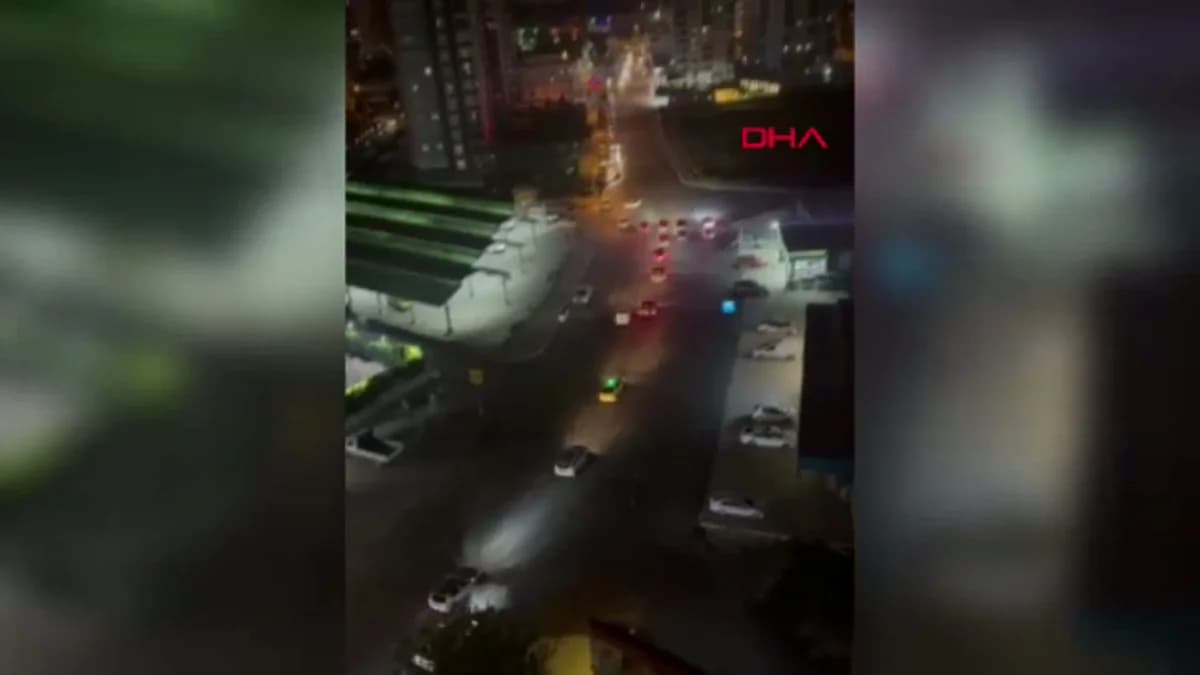 Mersin’de Düğün Konvoyunda Drift Yapan Sürücü Yakalandı