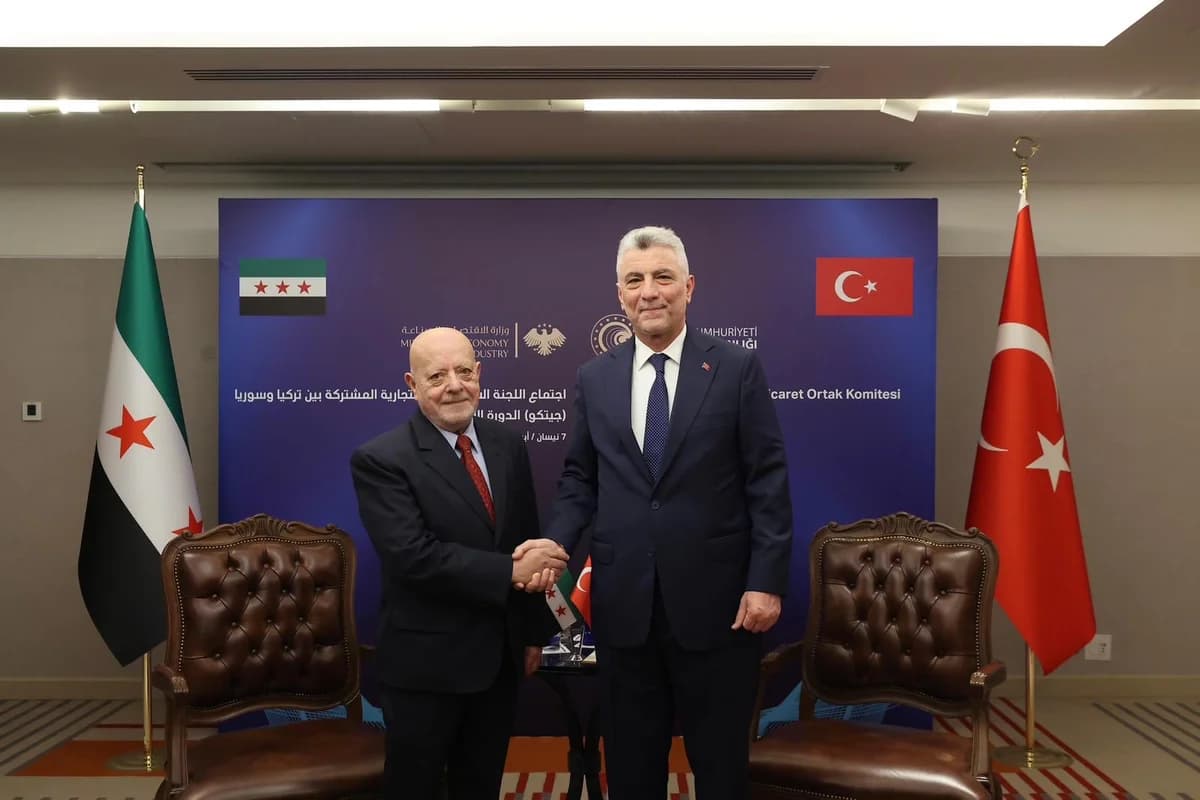 Bakan Bolat, Suriyeli Mevkidaşı Nidal el-Şa’ar ile Ticari İlişkileri Geliştirdi