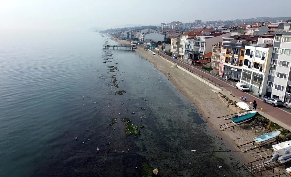 Tekirdağ’da Deniz Seviyesi 7 Metre Düştü; ‘Kral Yolu’ Yeniden Gündemde