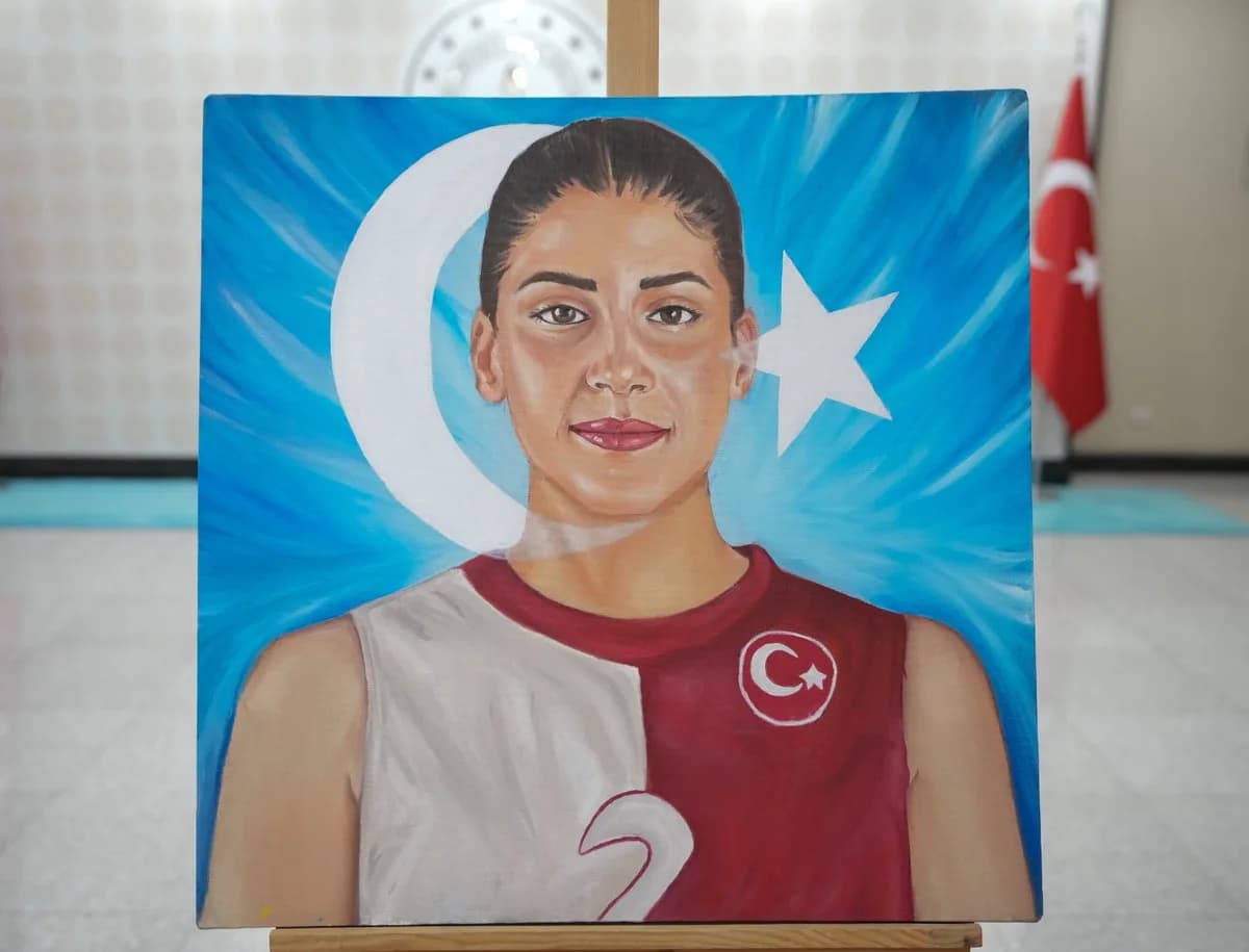 Filenin Sultanları'nın Milletler Ligi zaferi resim sergisiyle taçlandı