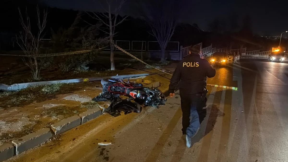 Genç Eş, Motosiklet Kazasında Hayatını Kaybetti