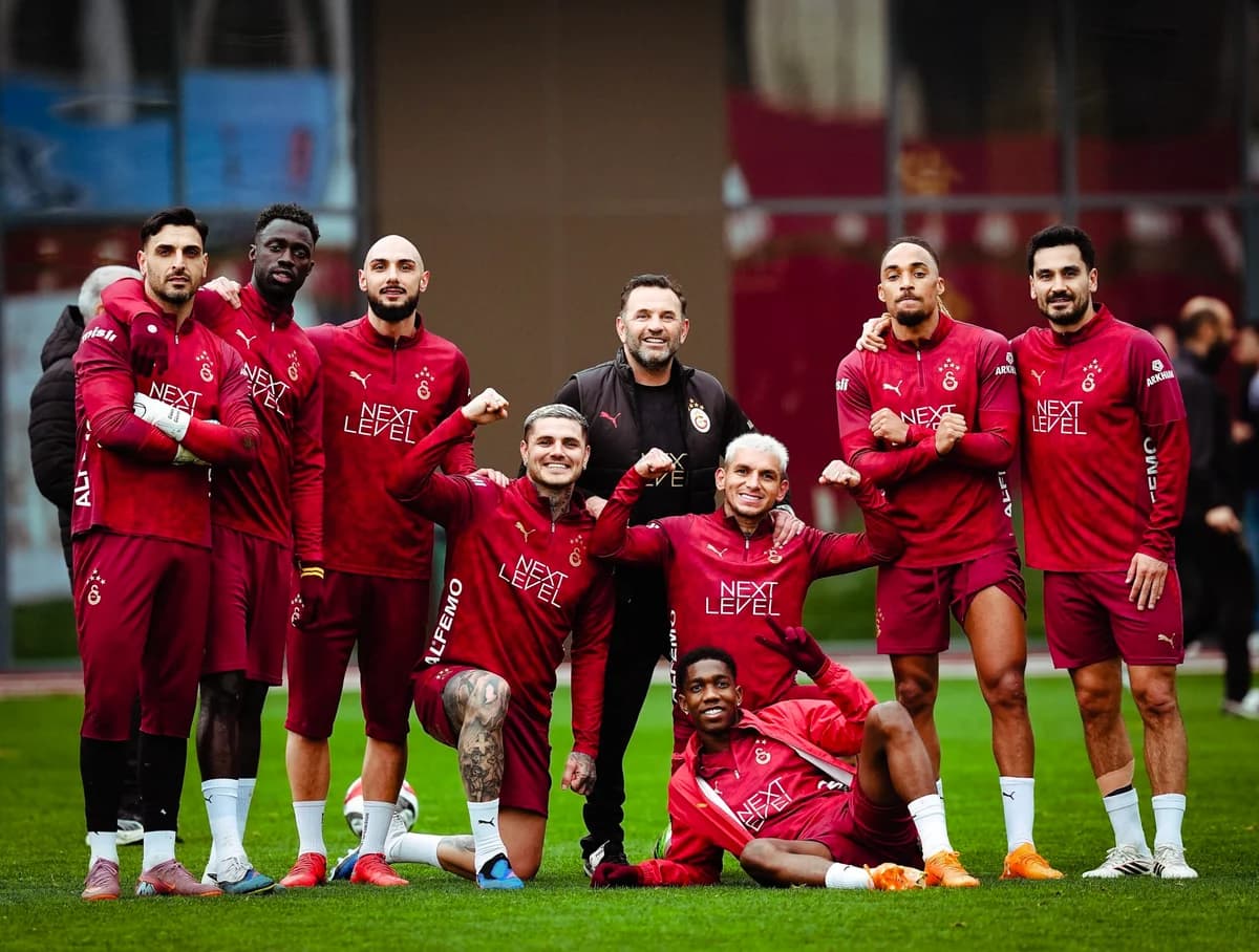 Galatasaray, Trabzonspor Maçı İçin Hazırlıklarını Sürdürüyor