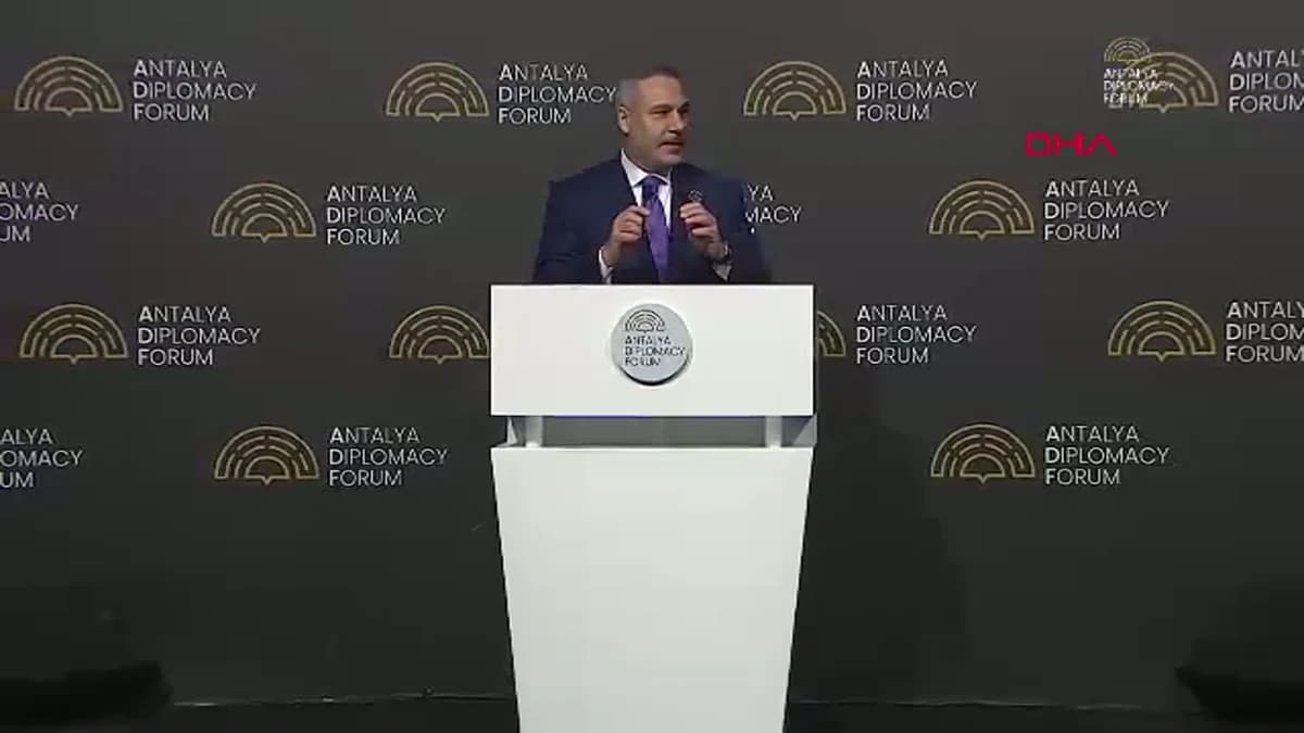 Bakan Fidan: İsrail’in Yayılmacılığı, Küresel Bir Güvenlik Sorunu