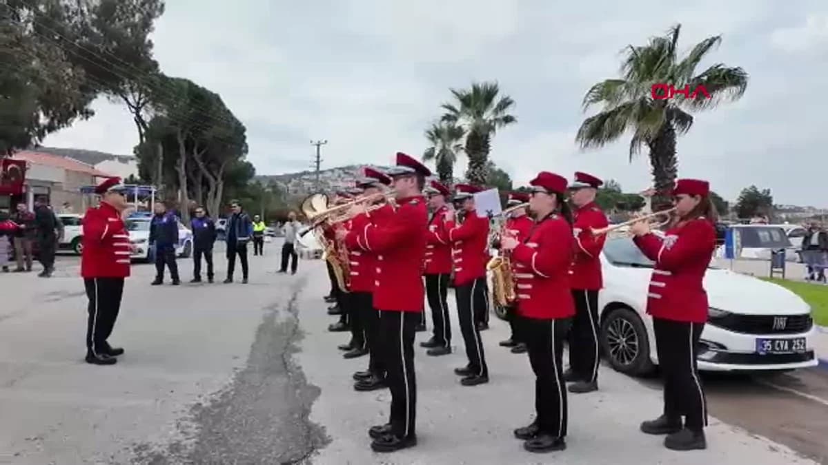 Atatürk’ün Foça Ziyaretinin 92. Yılı Coşkuyla Kutlandı