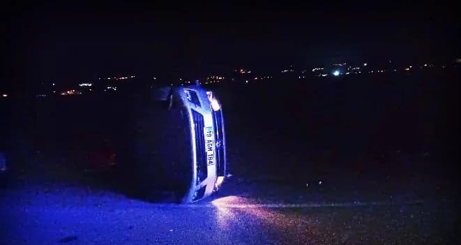 Çorum’da Polis Aracıyla Otomobil Çarpıştı: 3 Yaralı