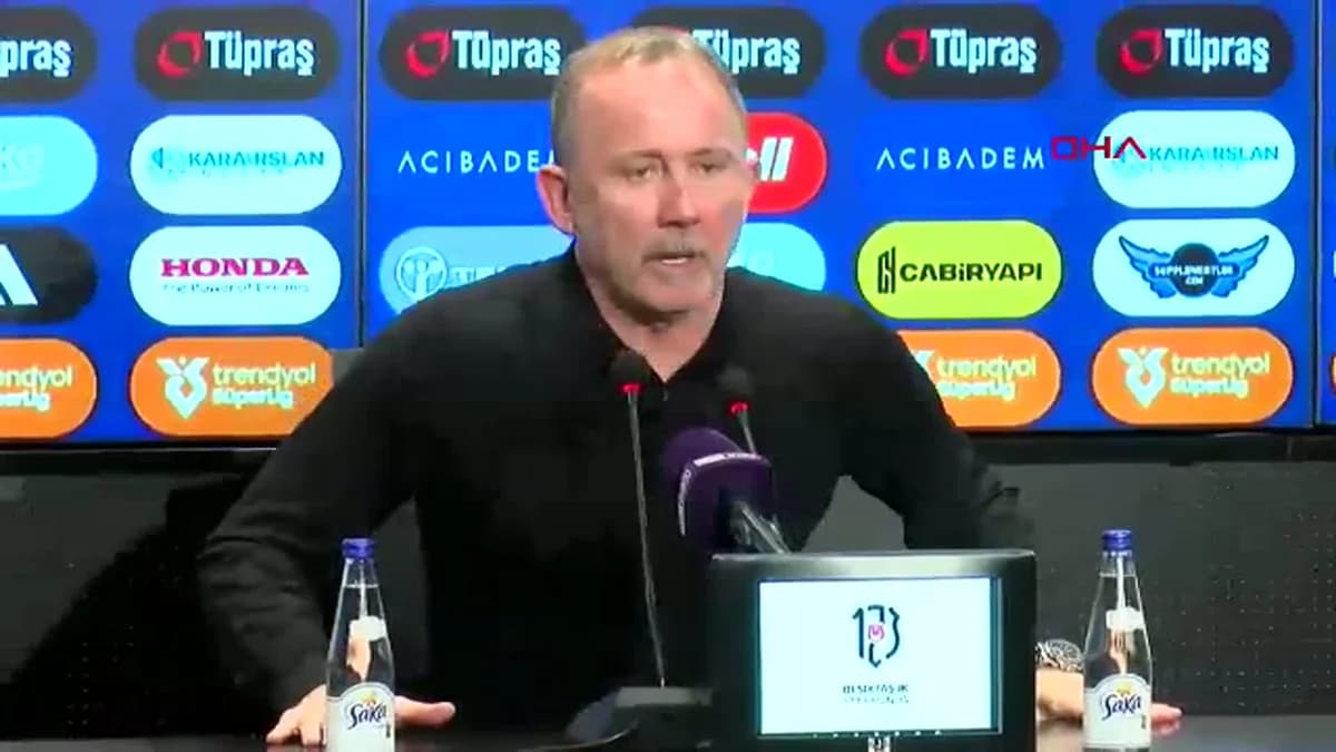 Sergen Yalçın, Derbi Sonrası Hakemleri Eleştirdi: ‘Bence Bir Facia’