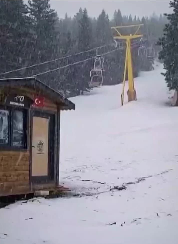 Uludağ’dan Mayıs Sürprizi: Beyaz Cennet’te Kar Kalınlığı 45 Santimetreye Ulaştı!