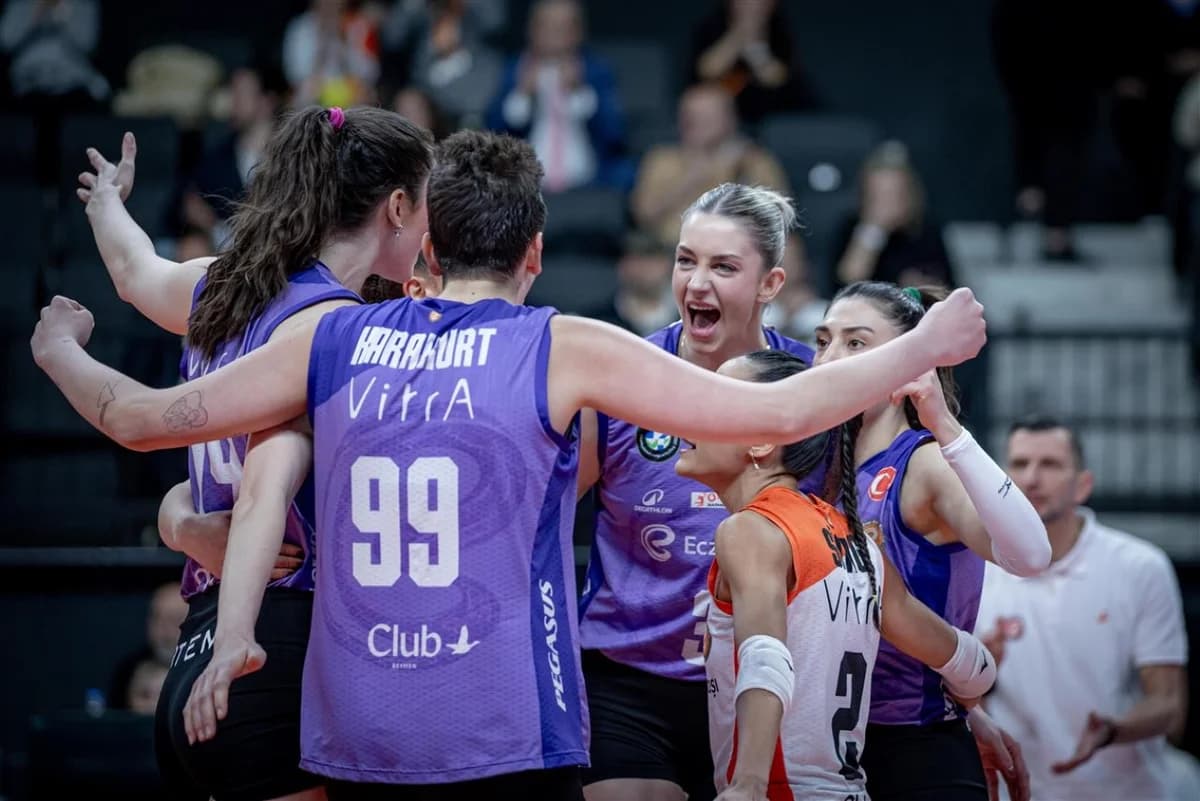 Eczacıbaşı Dynavit, KS Developres Rzeszow’u 3-1 Yendi