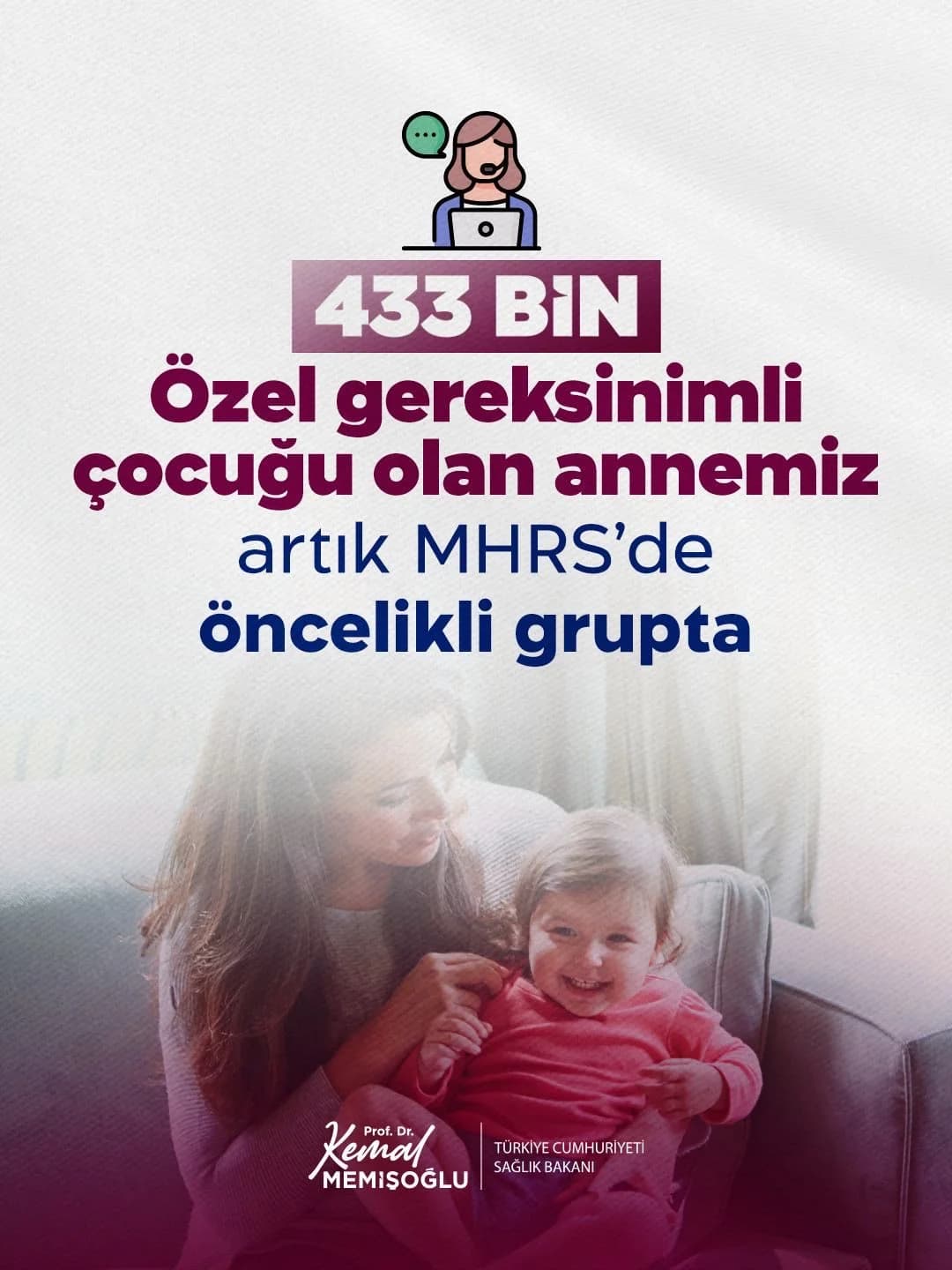 Bakan Memişoğlu’ndan Önemli Açıklama: 433 Bin ÇÖZGER Raporlu Çocuğun Anneleri İçin Öncelikli Destek