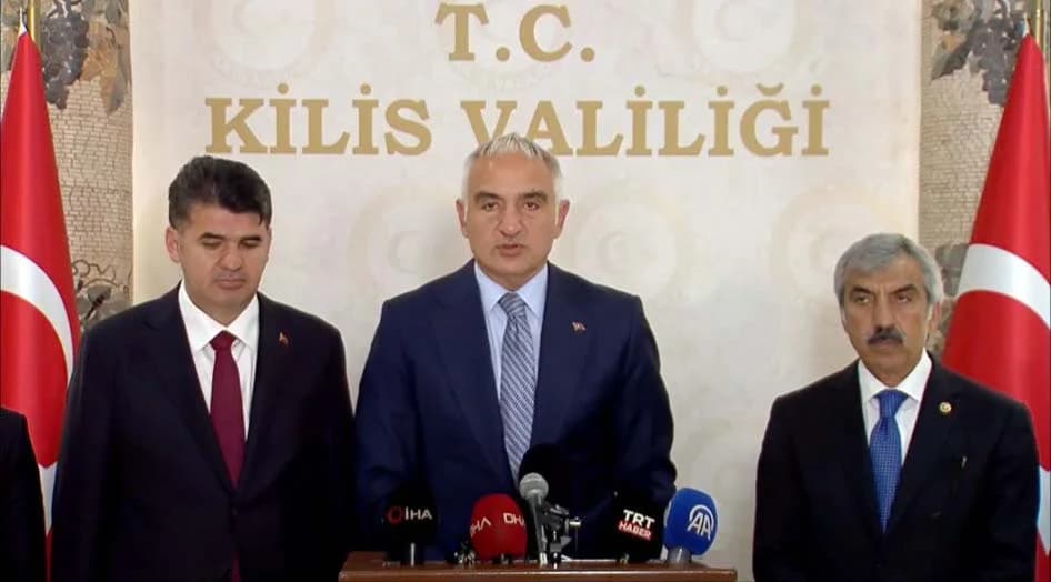 Kültür ve Turizm Bakanı Ersoy Kilis’te Önemli Açıklamalarda Bulundu