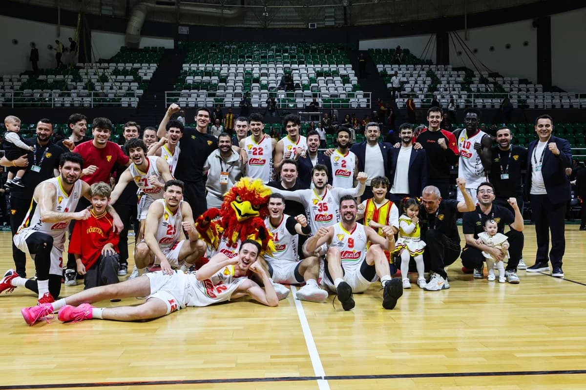 Göztepe Basketbol Takımı Play-Off’larda Yoğun Mücadeleye Hazır