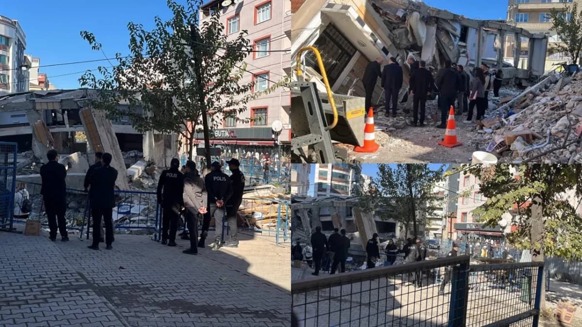 Gebze’de çöken binanın enkazı, savcılık incelemesinin ardından kaldırılacak