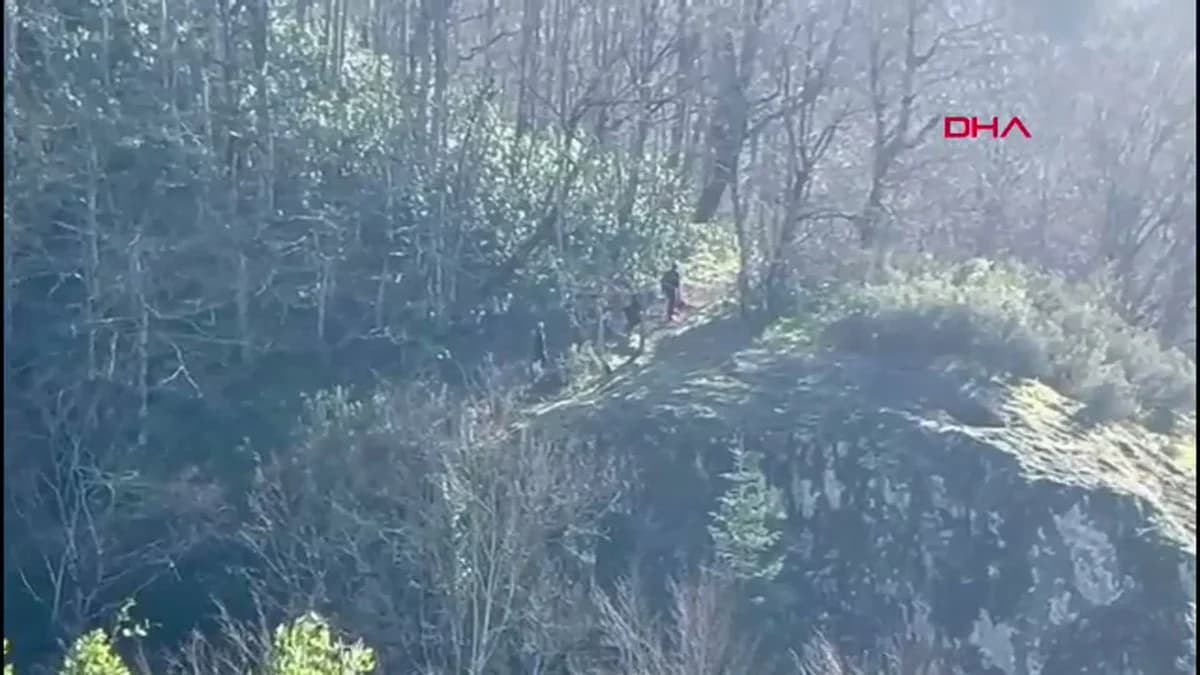 Zonguldak’ta Uçurumdan Düşen Akrabalardan 1’i Hayatını Kaybetti