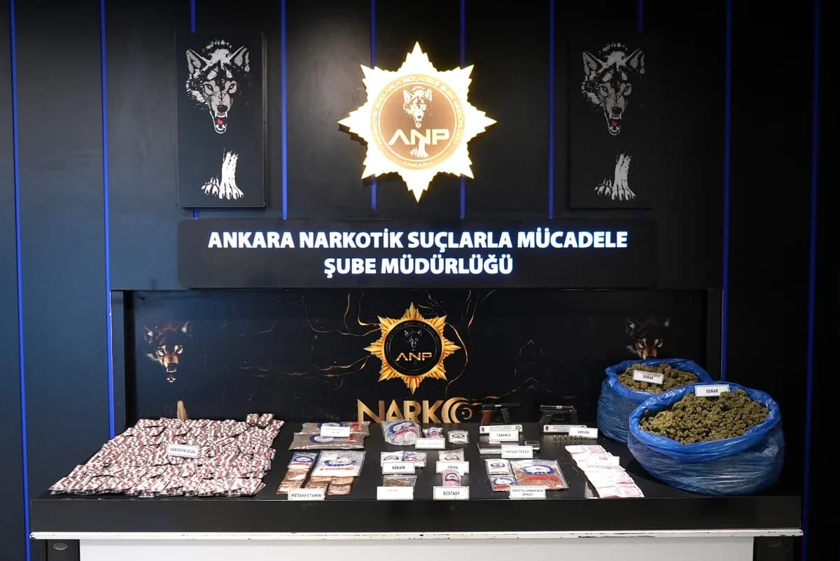 Ankara’da Uyuşturucu Operasyonu: 29 Şüpheli Tutuklandı