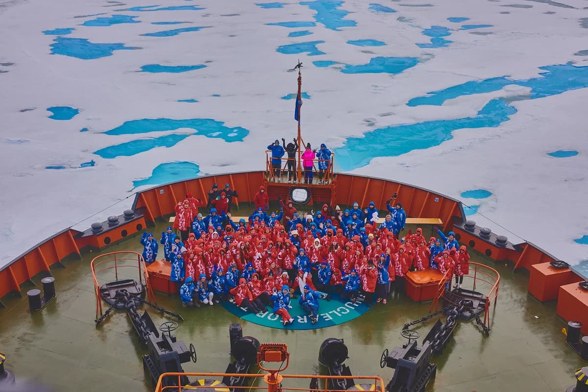 Rosatom’un ‘Bilgi Buzkıranı’ Projesi 22 Ülkeden Öğrencileri Kutup Macerasına Davet Ediyor