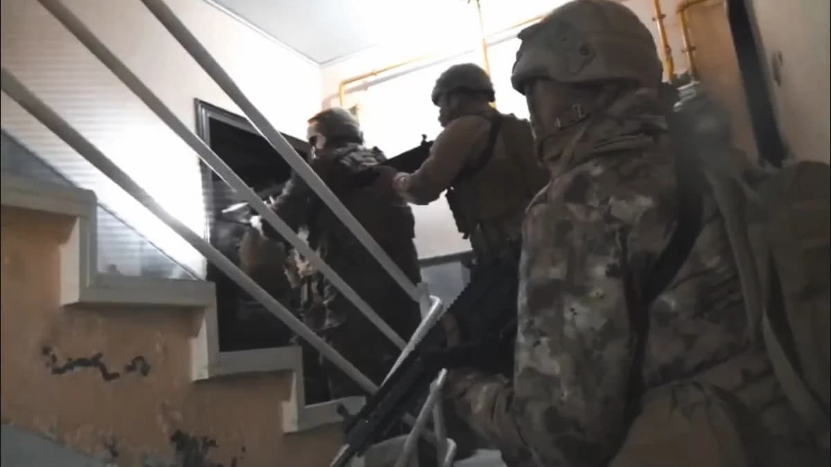 DEAŞ’a Yönelik Şırnak Merkezli Operasyonda 4 Tutuklama