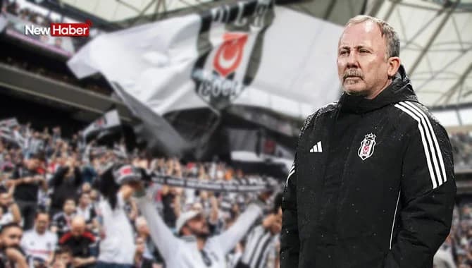 Beşiktaş tribünlerinden Sergen Yalçın’a sevgi gösterisi!