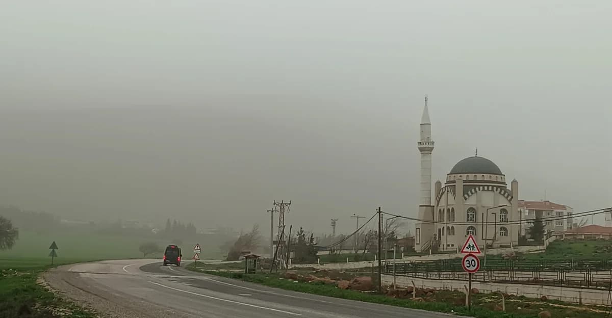 Gaziantep’te Etkili Toz Taşınımı Hayatı Olumsuz Etkiliyor