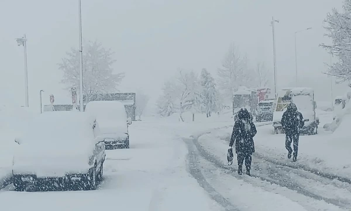 Bitlis’te Kar Yağışı Nedeniyle 84 Yerleşim Yeri Ulaşıma Kapandı