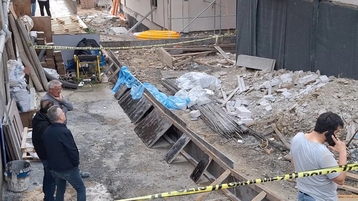 Maltepe’de Şantiye Şefinin Trajik Düşüşü