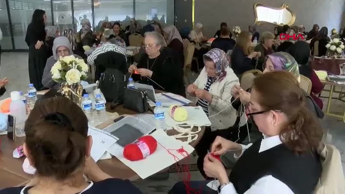 Malatya’da Kadınlardan Örgü Yarışması Rüzgarı