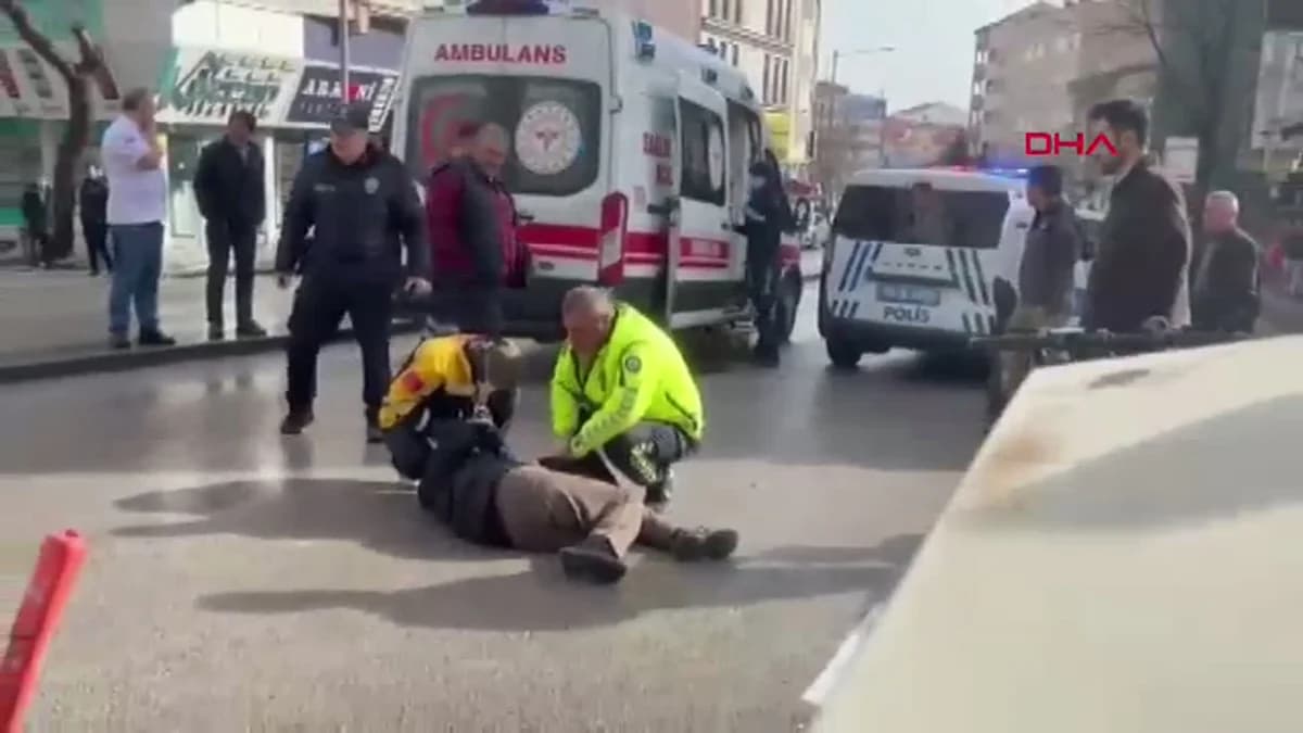Burdur’da Elektrikli Bisiklet Sürücüsü Kazada Yaralandı