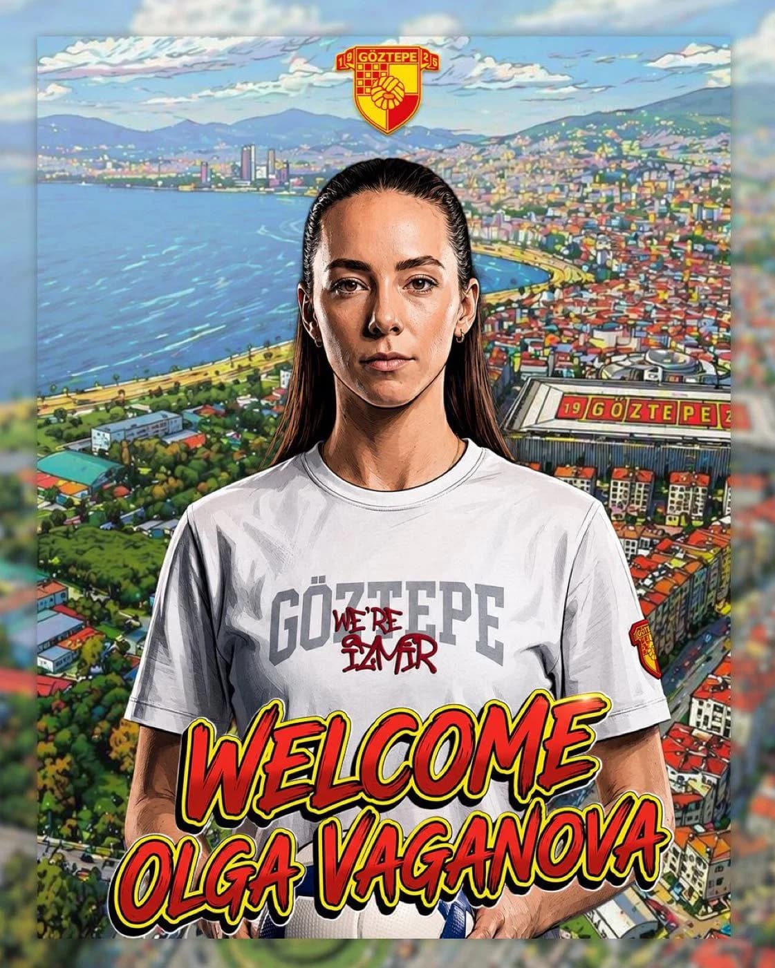 Göztepe Voleybol’da Bomba Transfer: Rus Smaçör Olga Vaganova Göz-Göz’de!