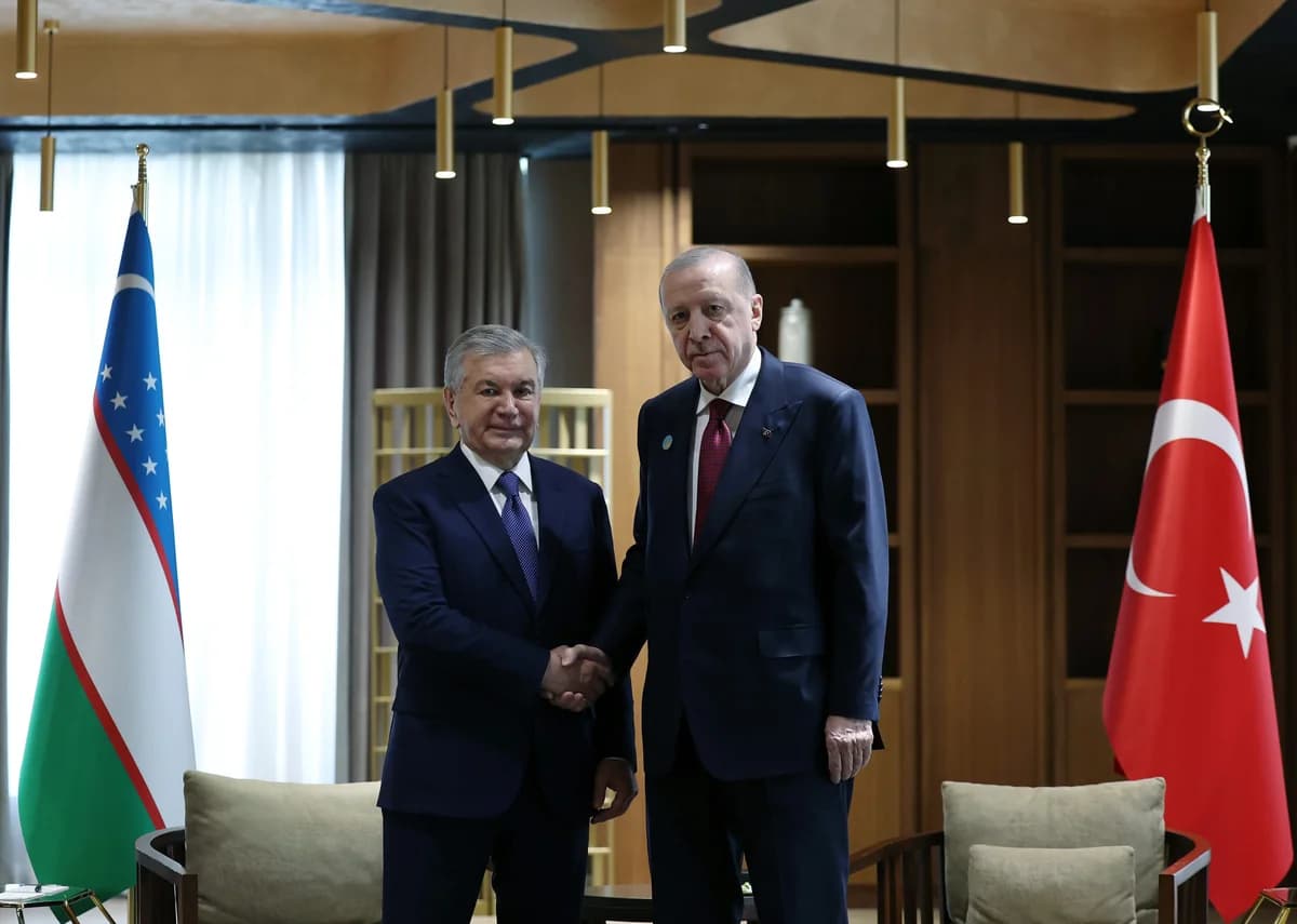 Erdoğan ve Mirziyoyev Türkistan’da Buluştu: İki Lider Gündem Değerlendirmesi Yaptı