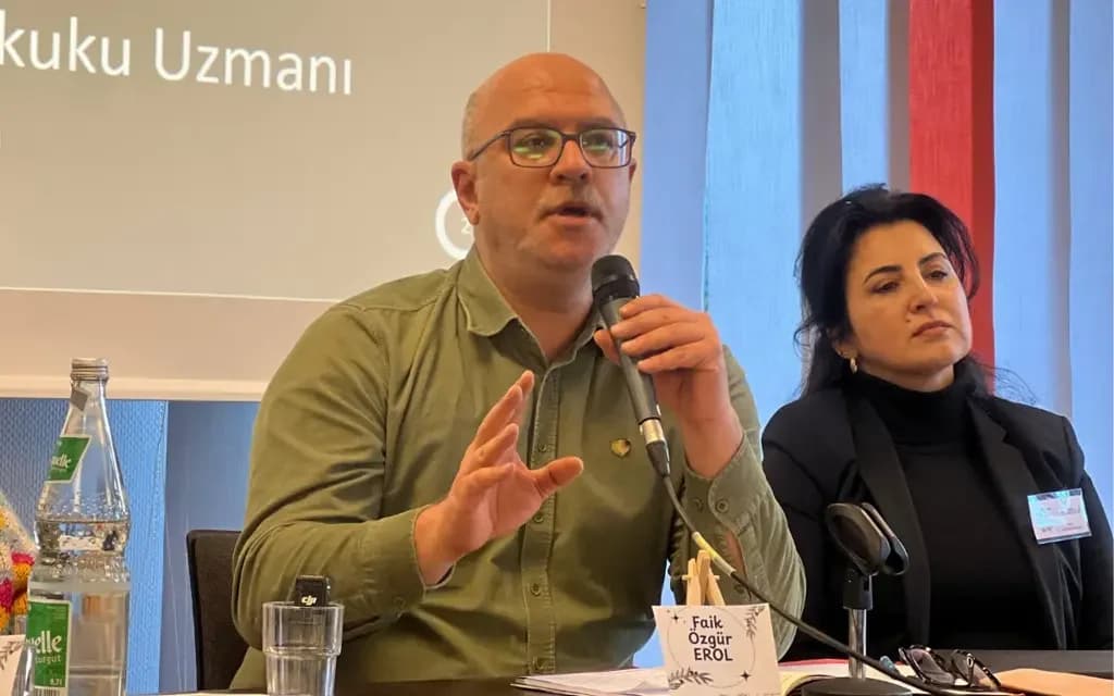 Faik Özgür Erol İmralı görüşmesinin detaylarını Almanya’da açıkladı