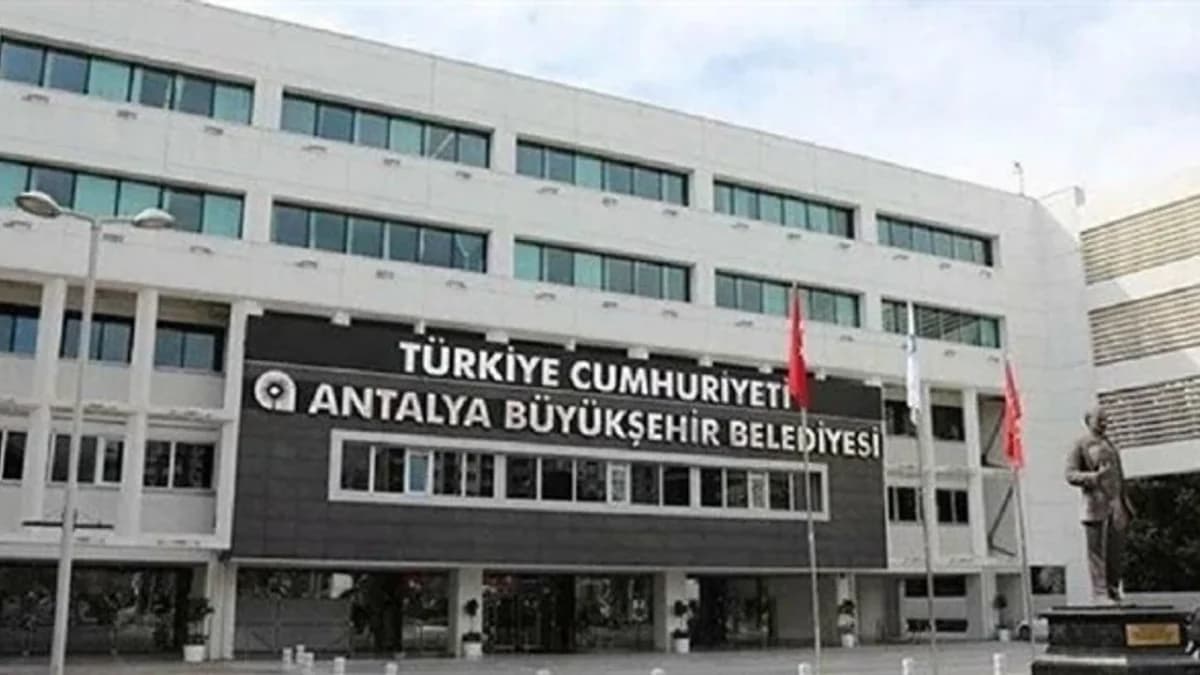 Antalya Büyükşehir Belediyesine bağlı ASAT ve ALDAŞ birimlerine operasyon