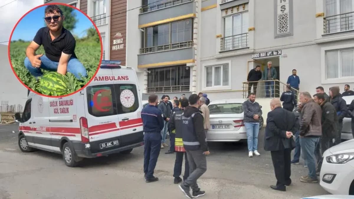 Samsun Bafra’da 28 yaşındaki K.K. evinde asılı bulundu