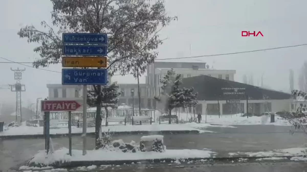 Van’da 34 Yerleşim Yeri Kardan Ulaşıma Kapandı