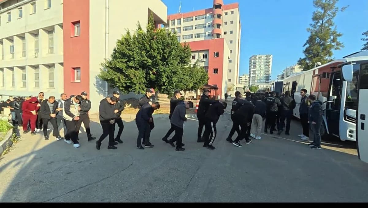 Adana’da Suç Gelirlerine Geçit Yok: 86 Kişi Tutuklandı