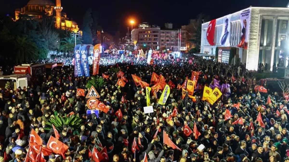 İmamoğlu protestolarında yargılananlara beraat kararı
