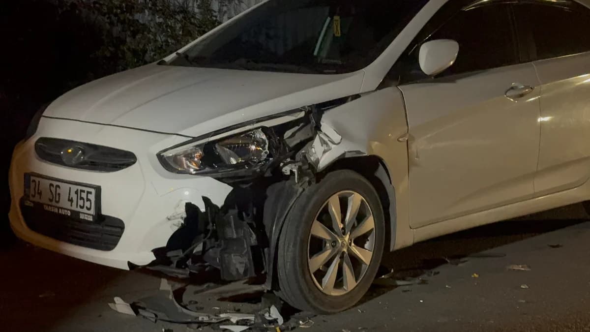 Arnavutköy’de Kontrolsüz At Kazası: Park Halindeki Araçlara Çarptı