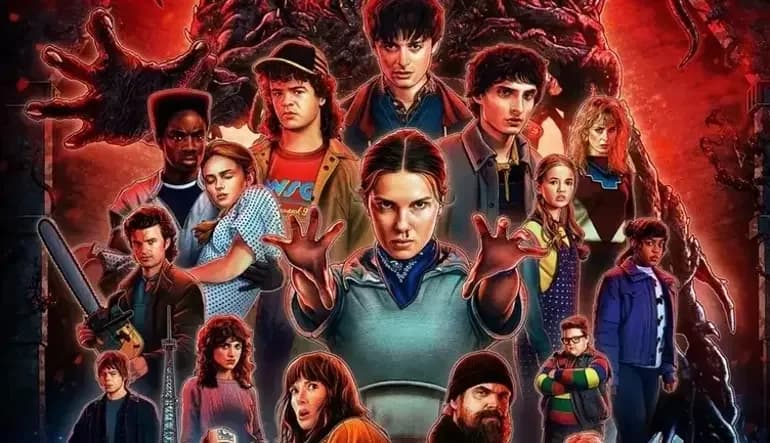 Stranger Things 5. sezon 2. kısım saat 04.00 itibarıyla yayında