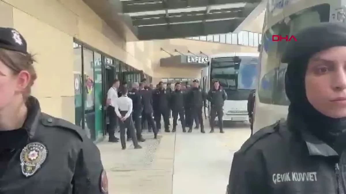 Bursa’da 57 Şüpheli Sağlık Kontrolünden Geçirildi