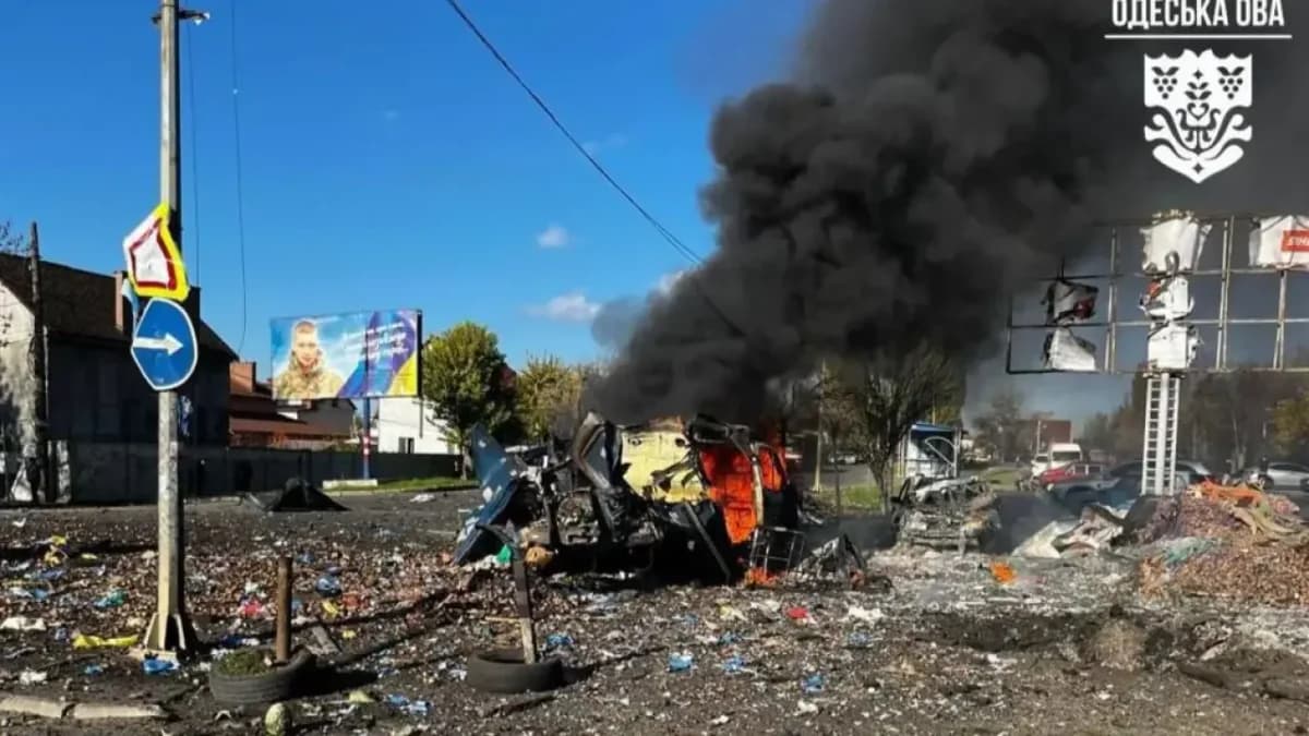 Rus İHA saldırısı Kiev’i vurdu: Binalar yıkıldı, enerji altyapısı zarar gördü