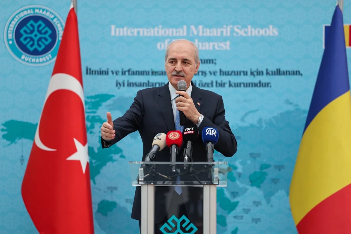 TBMM Başkanı Numan Kurtulmuş, Bükreş’te Türk Toplumu Buluşması’na Katıldı