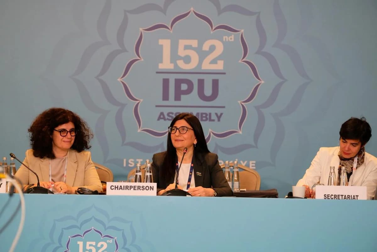 Sevil Mikayilova, PAB Toplumsal Cinsiyet Grubu Başkanı Oldu